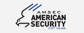 A logo of amsec american security