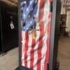 AMSEC BFX 6030 Black Textured with U.S. FLAG, Mechanical Lock
