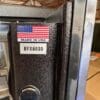 AMSEC BFX 6030 Black Textured with U.S. FLAG, Mechanical Lock - Image 2